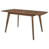 CoasterEveryday 108080 Alfredo - Extension Leaf Dining Table - Natural Walnut
