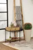 CoasterEssence 959556 Declan - 1-Drawer Wood Accent Side Table - Natural Mango