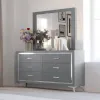 New Classic 00-3365G-DM New Classic 00-3365G-DM Huxley - Dresser & Mirror - Gray