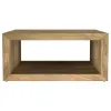 Coaster Fine Furniture 706838 Benton - Square Solid Mango Wood Coffee Table - Natural
