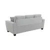 Intercon SY-SF-ASH84-SGC-C Ashbury - Sofa With 2 Pillows - Soft Gray
