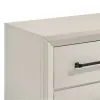 New Classic B0182W-040 New Classic B0182W-040 Ballard - 2 Drawer Nightstand - White