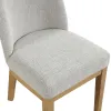 New Classic D1464N-20 New Classic D1464N-20 Essence - Upholstered Curved Back Chair - Natural