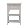 Liberty Furniture 110W-OT1021 Liberty Furniture 110W-OT1021 Lake House - Chair Side Table - Weathered White