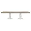 Liberty Furniture 244-DR-2PS Magnolia Manor - Double Pedestal Table - Antique White