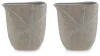 Ashley Furniture A2000607 Ashley Furniture A2000607 Ardenley - Vase (Set of 2) - Antique Gold Finish 10.5
