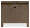 Ashley Furniture B974-92 Cabalynn - Two Drawer Night Stand - Light Brown