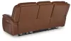 Ashley Furniture U1120415 Healy Pier - Power Reclining Sofa / Adj Headrest - Chocolate
