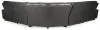 Ashley Furniture 55203S2 Ashley Furniture 55203S2 Samperstone - Zero Wall Recliners With Console 6 Pc Sectional - Gray