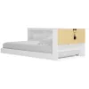 Ashley Furniture EB1221B1 Ashley Furniture EB1221B1 Piperton - Twin Bookcase Storage Bed - White