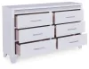 Ashley Furniture PCB392-31 Jarlee - Dresser - White