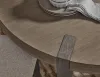 Pulaski Furniture P402230-KIT20 Pulaski Furniture P402230-KIT20 Anderson Park - Round Dining Table With 6 Klismos Dining Chairs, Sideboard And China Cabinet - Moose Trail / Frontier Brown