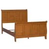 Liberty Furniture 175-YBR-FSL Liberty Furniture 175-YBR-FSL Grandpas Cabin - Full Sleigh Bed - Aged Oak