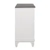 Liberty Furniture 417-BR31 Liberty Furniture 417-BR31 Allyson Park - 8 Drawer Dresser - Wirebrushed White / Charcoal