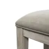 Liberty Furniture 824-OT9001 Heartland - Upholstered Console Stool - Antique White / Tobacco Tops