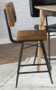 CoasterElevations 110649 Partridge - Leather Counter Chair (Set of 2) - Antique Camel