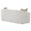 CoasterEssence 509171 Rainn - Boucle Upholstered Sloped Arm Sofa - Latte