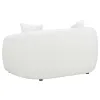 CoasterElevations 509872 Isabella - Faux Sheepskin Upholstered Loveseat Natural - Ivory