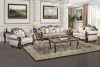 New Classic T1808-20 Palazzo Marina - Marble End Table - Dark Brown