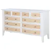 Coaster Fine Furniture 223473 Bexhill - 10-Drawer Dresser Cabinet - White