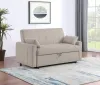 Coaster Fine Furniture 350142 Portland - Boucle Upholstered Sleeper Sofa Bed - Latte