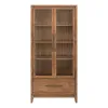 Liberty Furniture 936-CH3676 Shaker Lakes - Bunching Display Cabinet - Harvest Brown