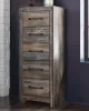 Ashley Furniture B211-11 Drystan - Narrow Chest - Brown / Beige