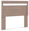 Ashley Furniture EB2520-156 Flannia - Full Panel Headboard - Gray