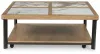 Ashley Furniture T632-8 Montia - Square Cocktail Table - Multi