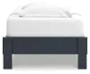 Ashley Furniture EB1528-111 Simmenfort - Twin Platform Bed - Navy Blue