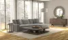 Jackson Furniture Industries 3045/63/76-18 Jackson Furniture Industries 3045/63/76-18 Comfrey - 2 Piece Sofa / RSF Chaise - Moonstruck