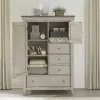 Liberty Furniture 457-BR42 Ivy Hollow - Door Chest - Weathered Linen / Dusty Taupe