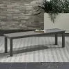 Liberty Furniture 3001-OB9001B-GT Plantation Key - Outdoor Dining Bench - Granite