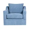New Classic U1270-12-BLU Sylvie - Swivel Chair - Blue Slate