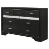 CoasterEveryday 206363 Miranda - 7-Drawer Dresser - Black