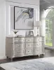 CoasterElevations 223393 Evangeline - 9-Drawer Dresser - Silver Oak