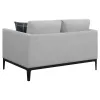 CoasterElevations 508681-S3 Apperson - 3 Piece Upholstered Track Arm Sofa Set - Light Gray
