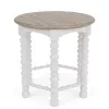 Riverside Furniture 30706 Riverside Furniture 30706 Rosalie - Spindle Round End Table - White
