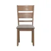 Liberty Furniture 182WT-C1501S Liberty Furniture 182WT-C1501S Brook Bay - Slat Back Upholstered Side Chair - Sandstone
