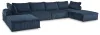 Ashley Furniture A3000662A5 Ashley Furniture A3000662A5 Bales - 6-Piece Modular Seating - Navy