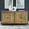 Ashley Furniture A4000581 Camney - Accent Cabinet - Brown / Black