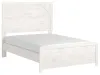 Ashley Furniture B1190/31/36/44/55/86 Gerridan - 5 Pc. - Dresser, Mirror, Chest, Full Panel Bed - White / Gray