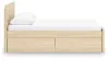 Ashley Furniture EB9632B17 Ashley Furniture EB9632B17 Onita - Full Panel Platform Bed With 2 Side Storage - Natural