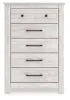 Ashley Furniture PCB1171-46 Ashley Furniture PCB1171-46 Makidern - Five Drawer Chest - Whitewash
