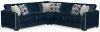 Jackson Furniture Industries 2223/63/59/73-68 Jetson - 3 Piece Sectional With Comfort Coil Seat Cushions And 6 Included Accent Pillows - Nile