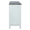 Liberty Furniture 186W-SR4836 Liberty Furniture 186W-SR4836 Carolina Crossing - Server - White / Antique Honey