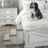 Liberty Furniture 244-BR1000 Magnolia Manor - Pet Steps - Antique White