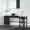 Liberty Furniture 879-HO-OLSD Harvest Home - L Shaped Desk - Chalkboard