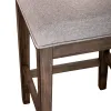 Liberty Furniture 226-OT9001 Arrowcreek - Upholstered Console Stool - Weathered Stone