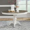 Liberty Furniture 303W-CD-PED Ocean Isle - Pedestal Table - Antique White